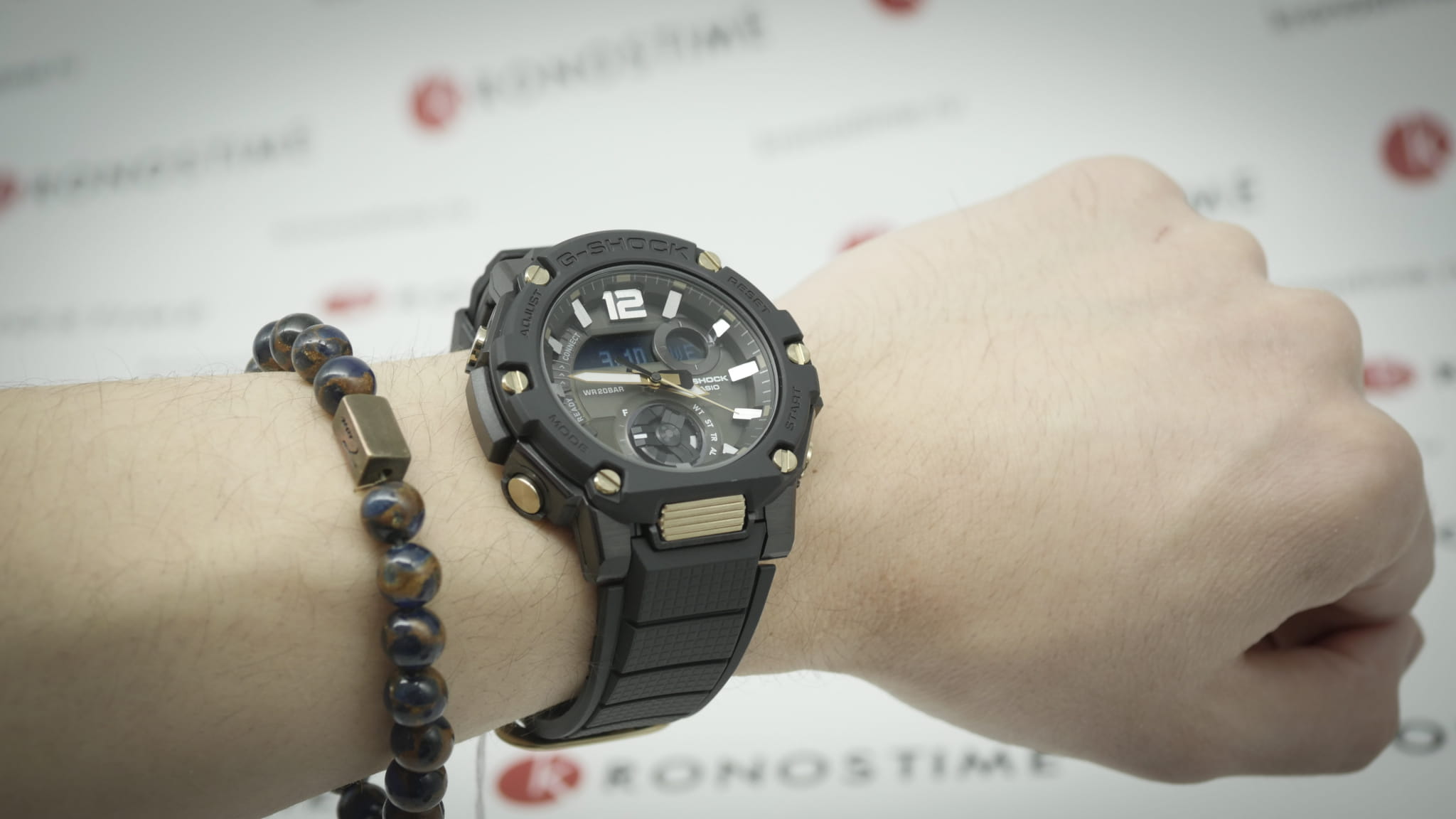 Casio Casio G-Shock GST-B300B-1A япония наручные мужские часы заводная головка с логотипом Casio